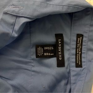 Chase Land’s End Uniform JPMorgan button down